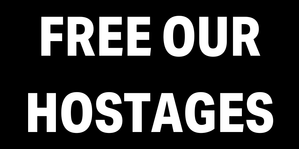 FREE OUR HOSTAGES LOGO