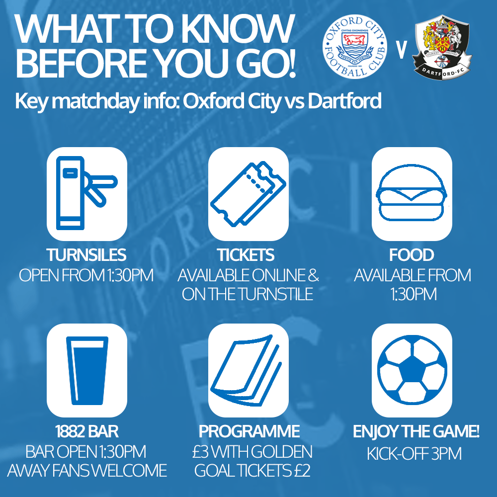 Match Guide: Oxford City vs Dartford