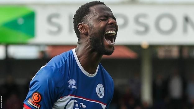 Hartlepool United's Ollie Finney during the Vanarama National