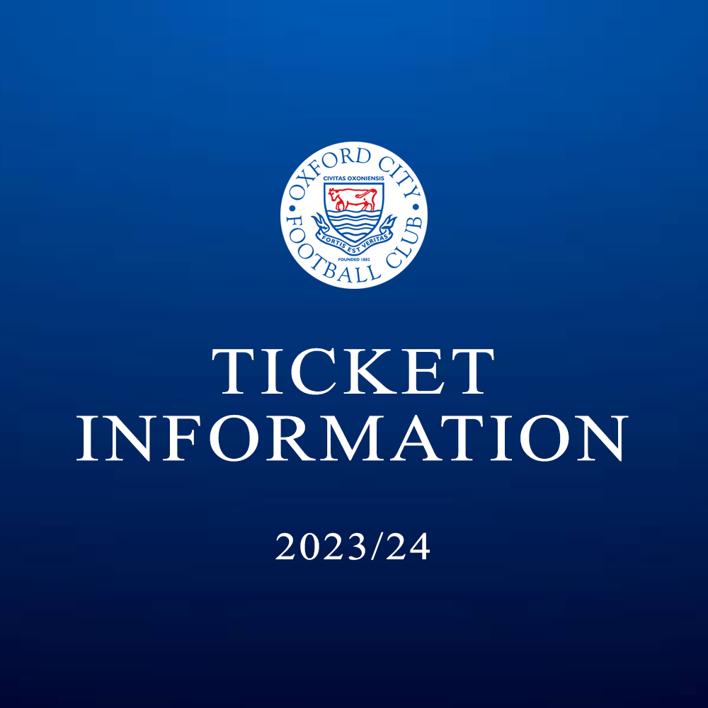 2023/24 TICKET INFORMATION