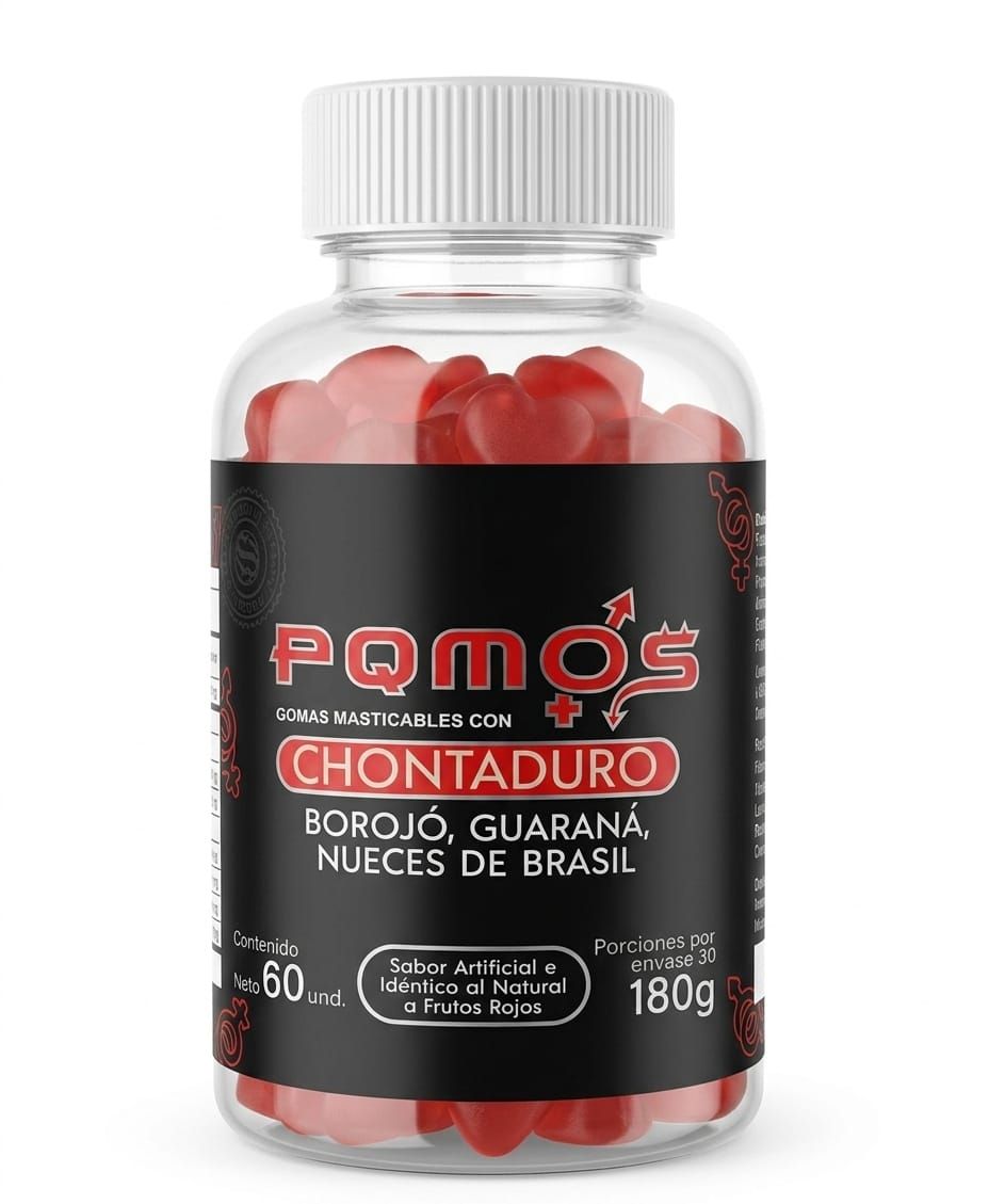 GOMAS DE CHONTADURO,BOROJÓ, GUARANÁ Y NUECES DEL BRASIL-GUMIESKITS