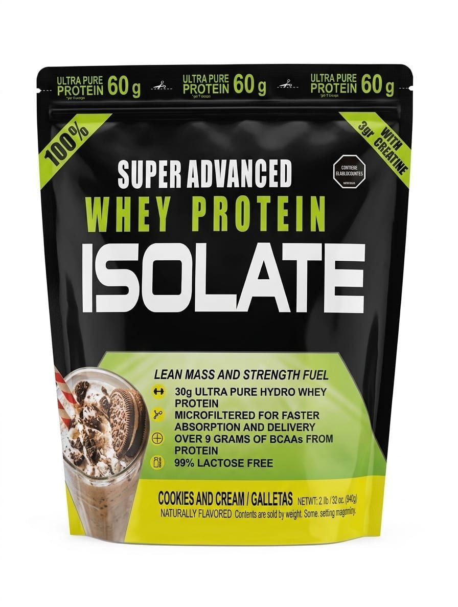 SUPER ADVANCE WHEY PROTEIN ISOLATE  2 Lbs