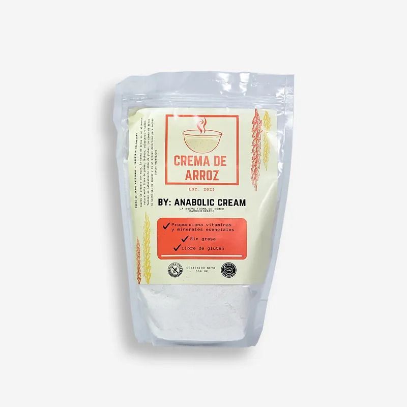 CREMA DE ARROZ SIN SABOR