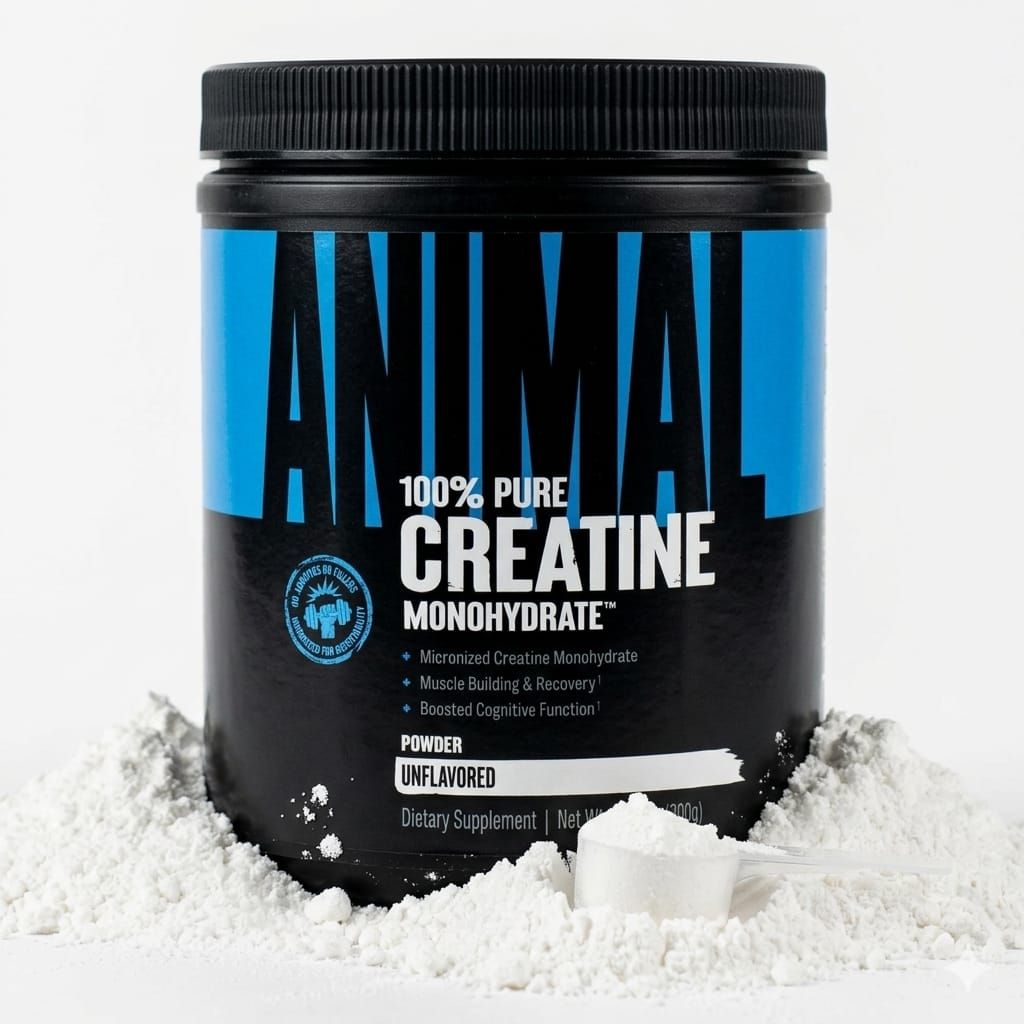 CREATINA MONOHIDRATO DE  UNIVERSAL X 60 SERVICIOS