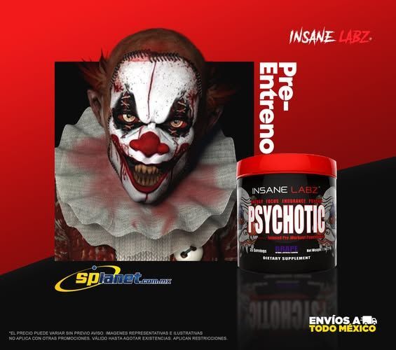PREWORKOUT INSANE LABZ – 60 SERVICIOS