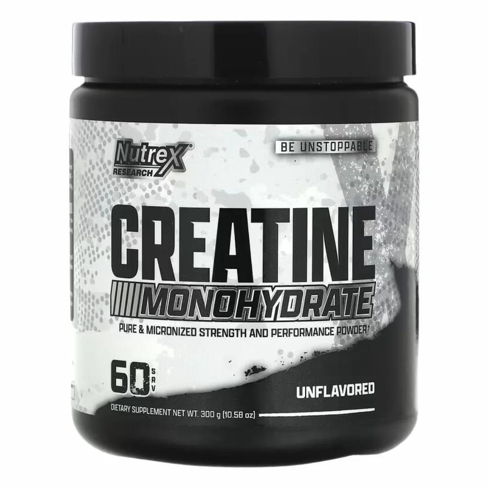CREATINA MONOHIDRATADA -NUTREX 60 SERVICIOS