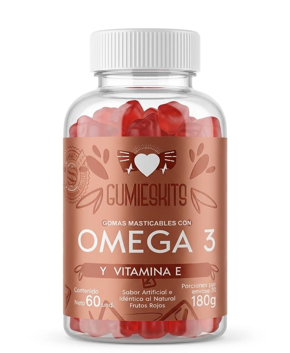GOMAS OMEGA 3 & VITAMINA E-GUMIESKITS
