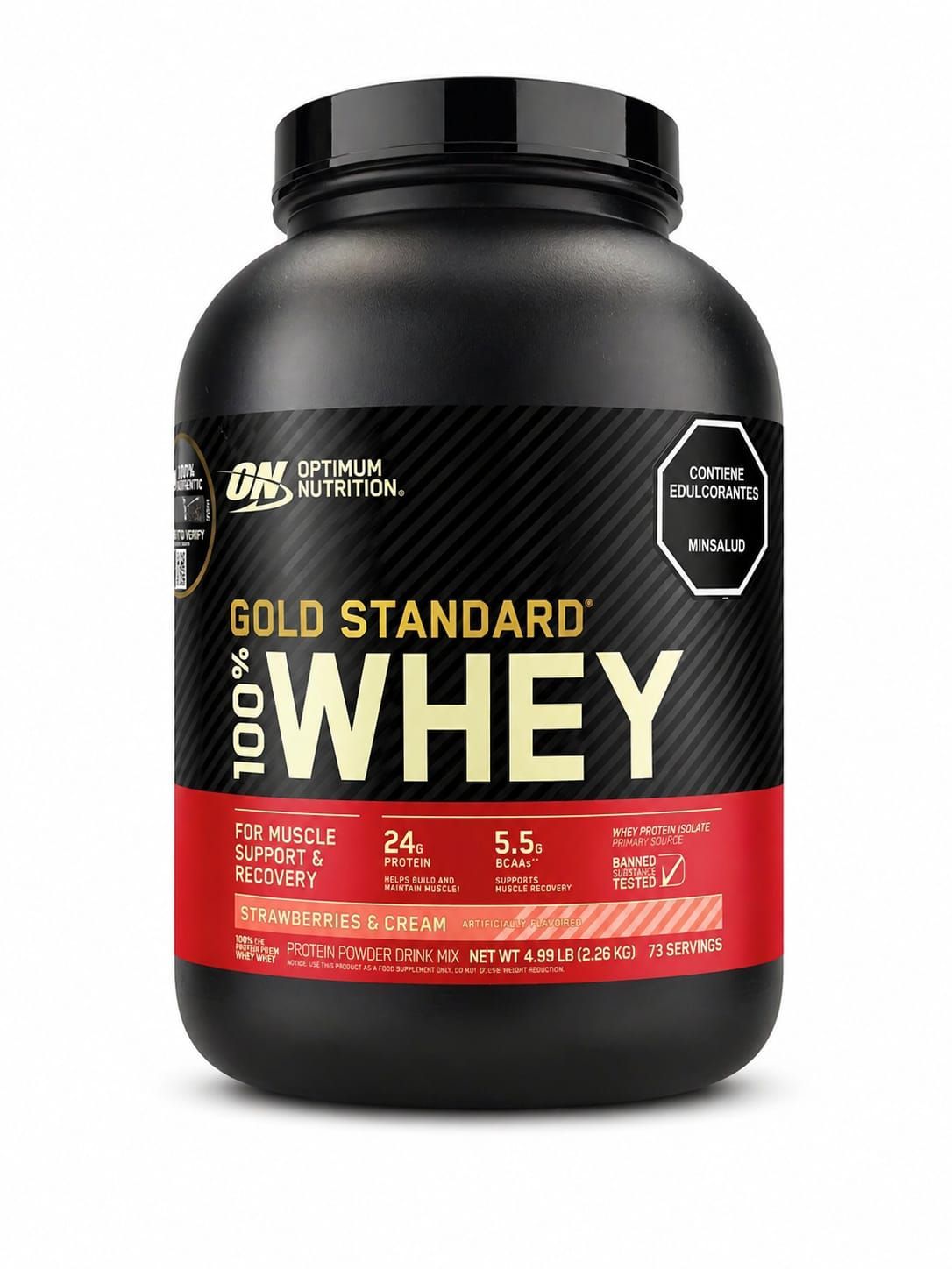 GOLD STANDARD OPTIMUM NUTRITION X 5 L