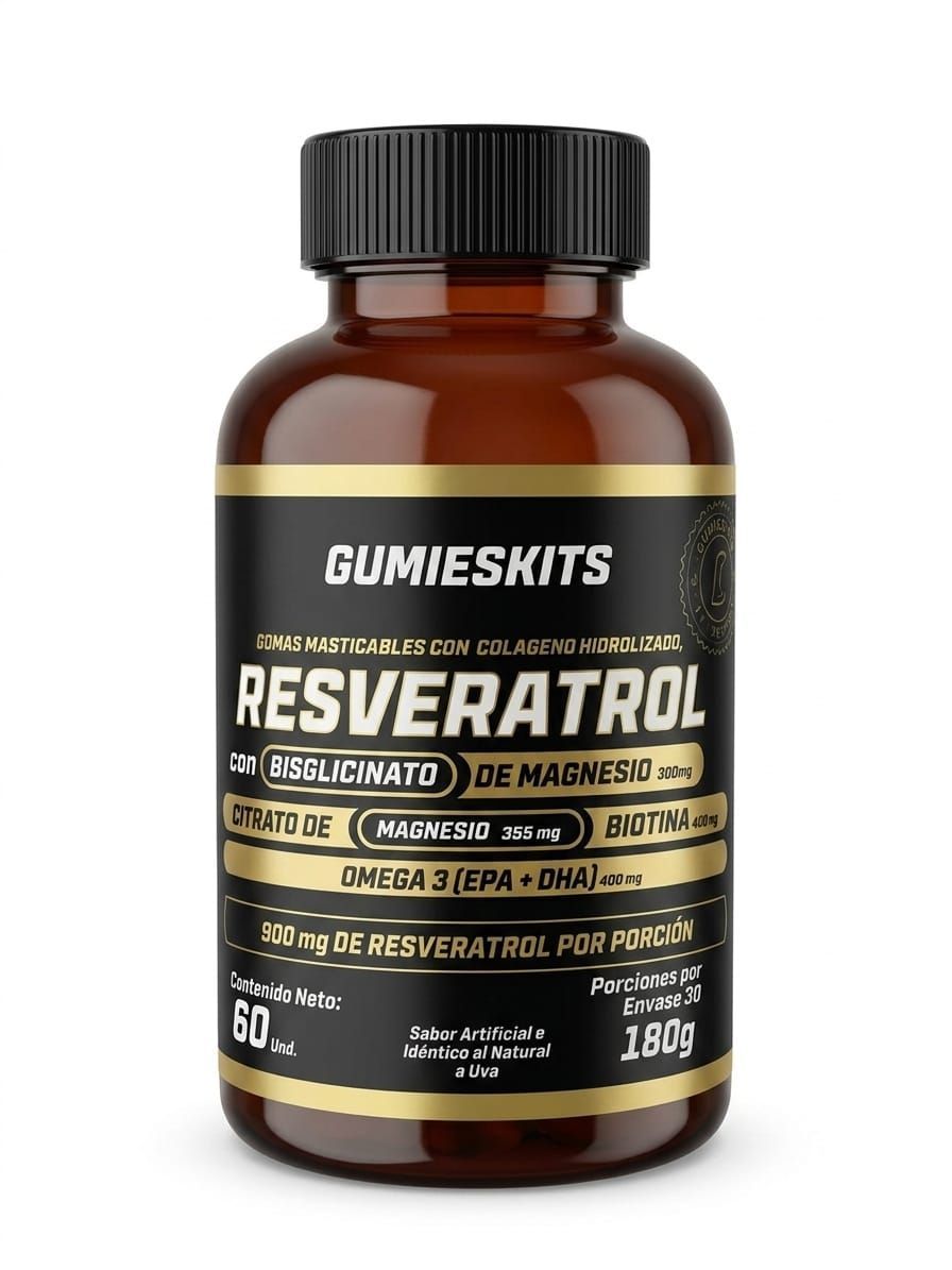 RESVERATROL GOMAS -GUMIESKITS