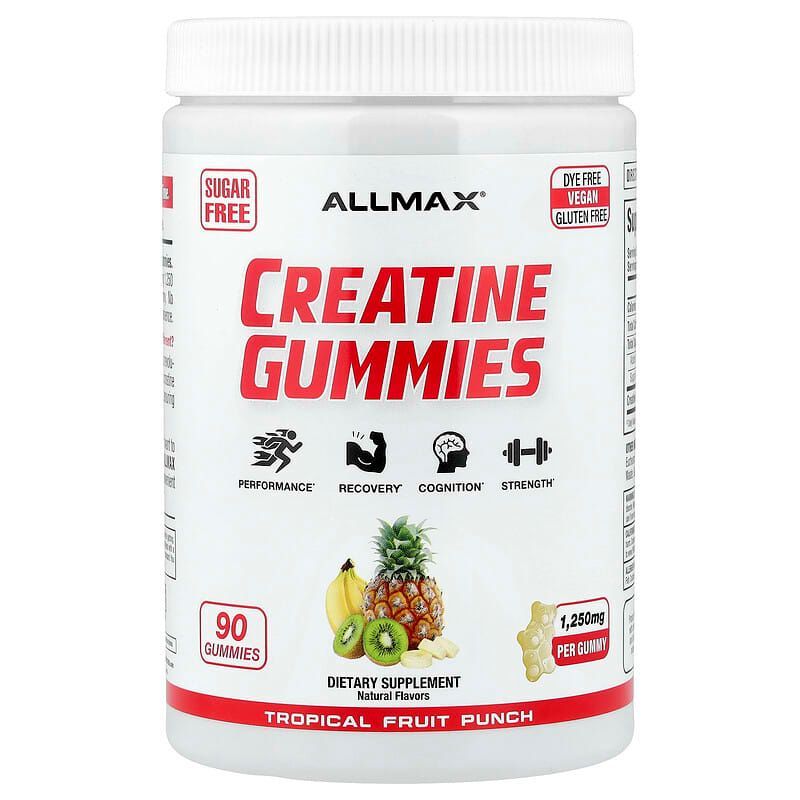 CREATINA  EN GOMAS -ALL MAX