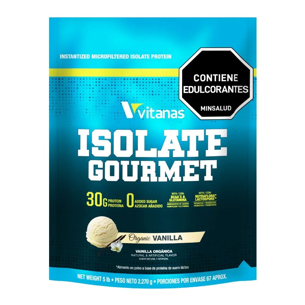 ISOLATE GOURMET -VITANAS 5 Lbs