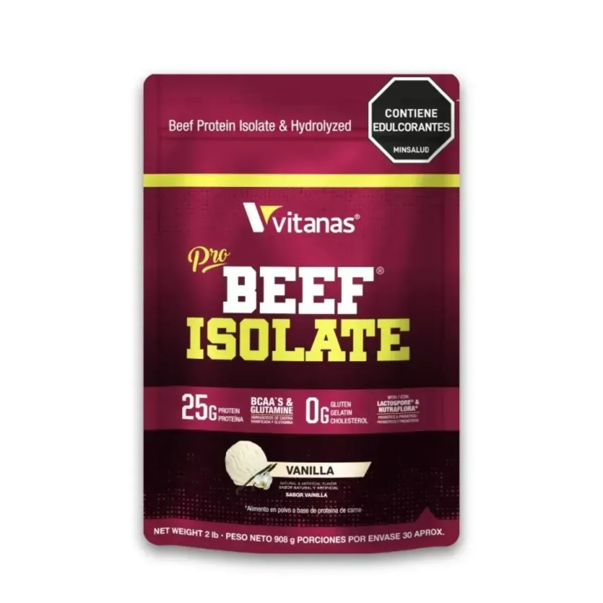 BEEF ISOLATE -VITANAS  2 Lbs
