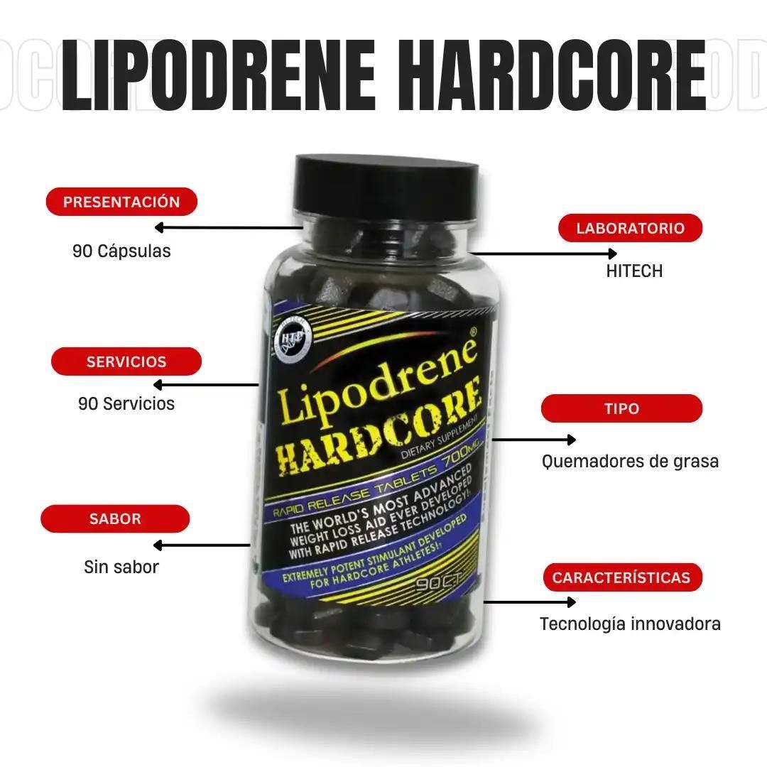 LIPODRENE HARDCORE  (NEGRO)