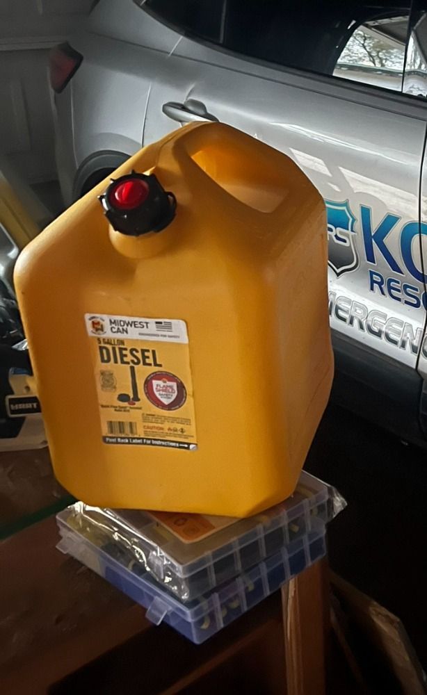 diesel fuel can