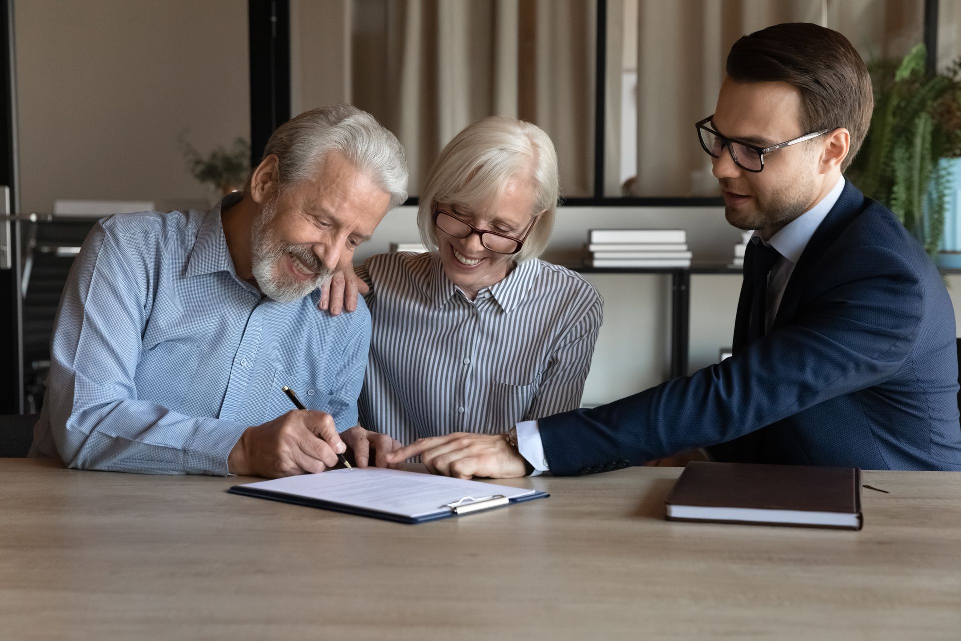 business success real estate agents customers