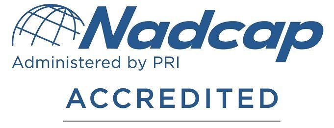 Accredited Nadcap badge