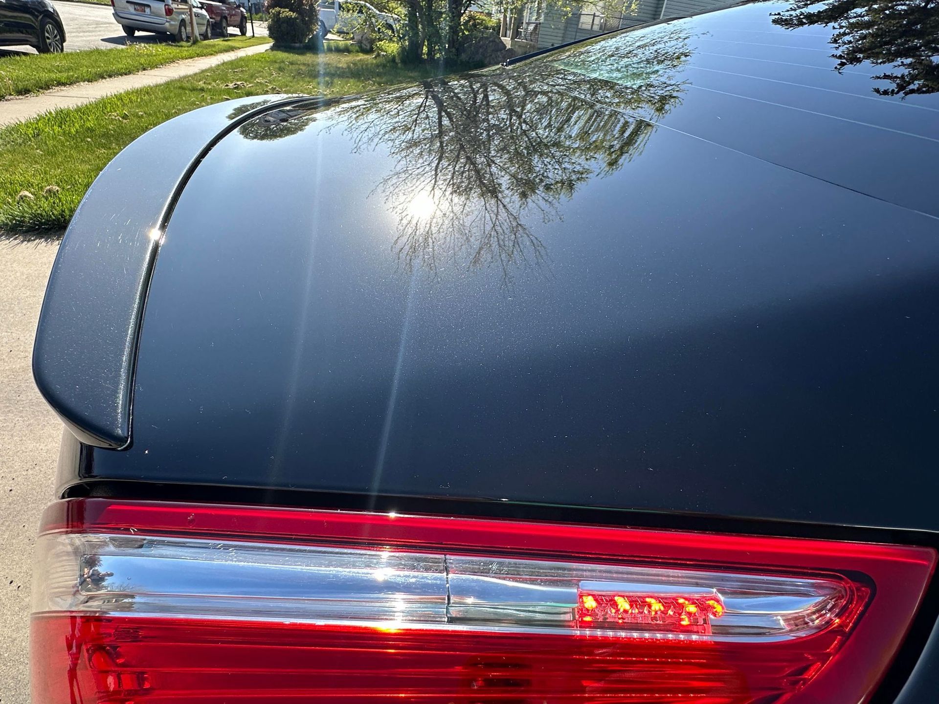 jaguar xj 2 step paint correction and 3 year ceramic coating after picture