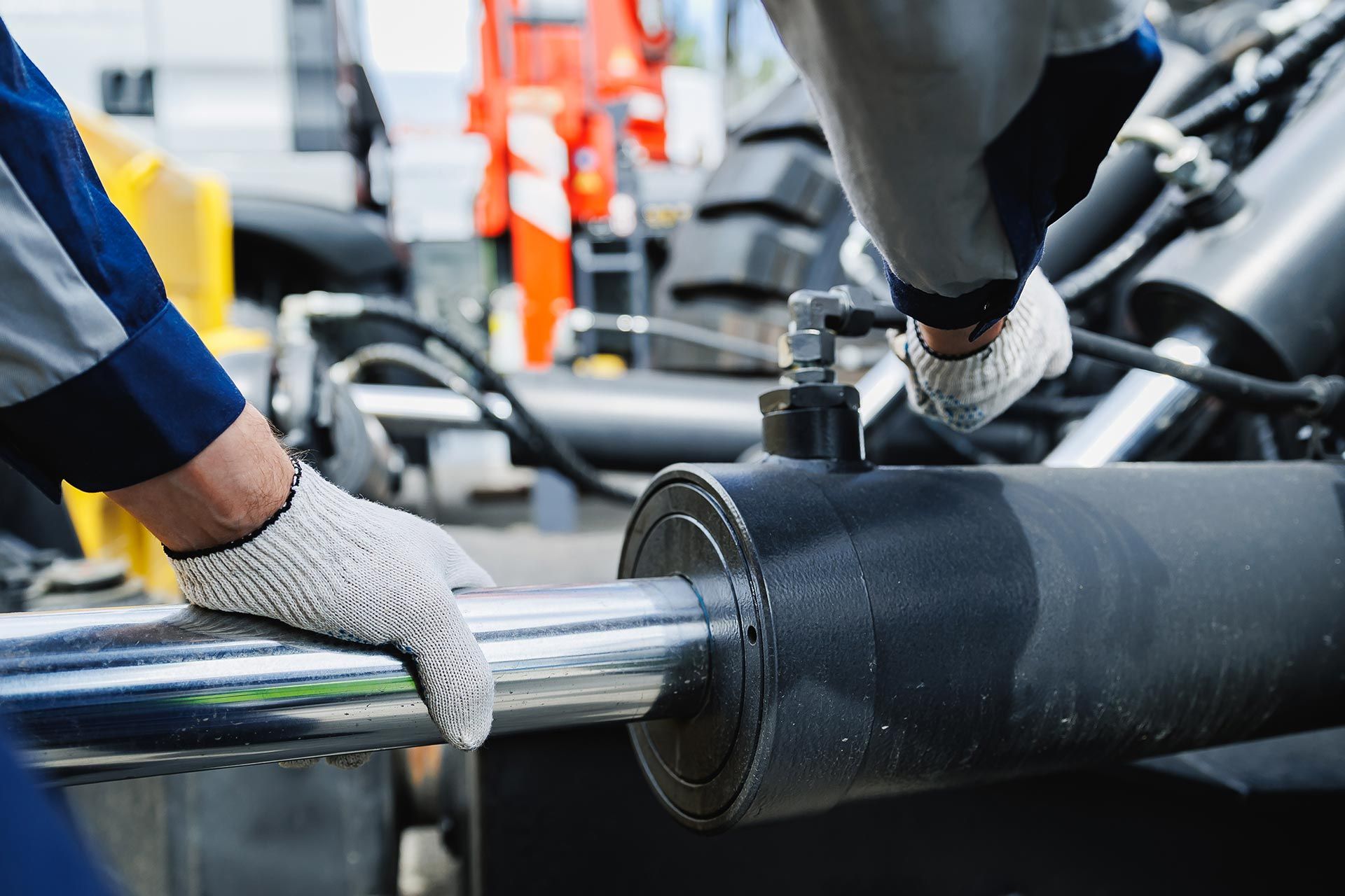 Worker mechanic check pipe system.