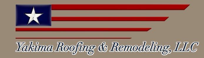 Yakima Roofing & Remodeling LLC logo displayed on the homepage representing professional roofing and remodeling services.