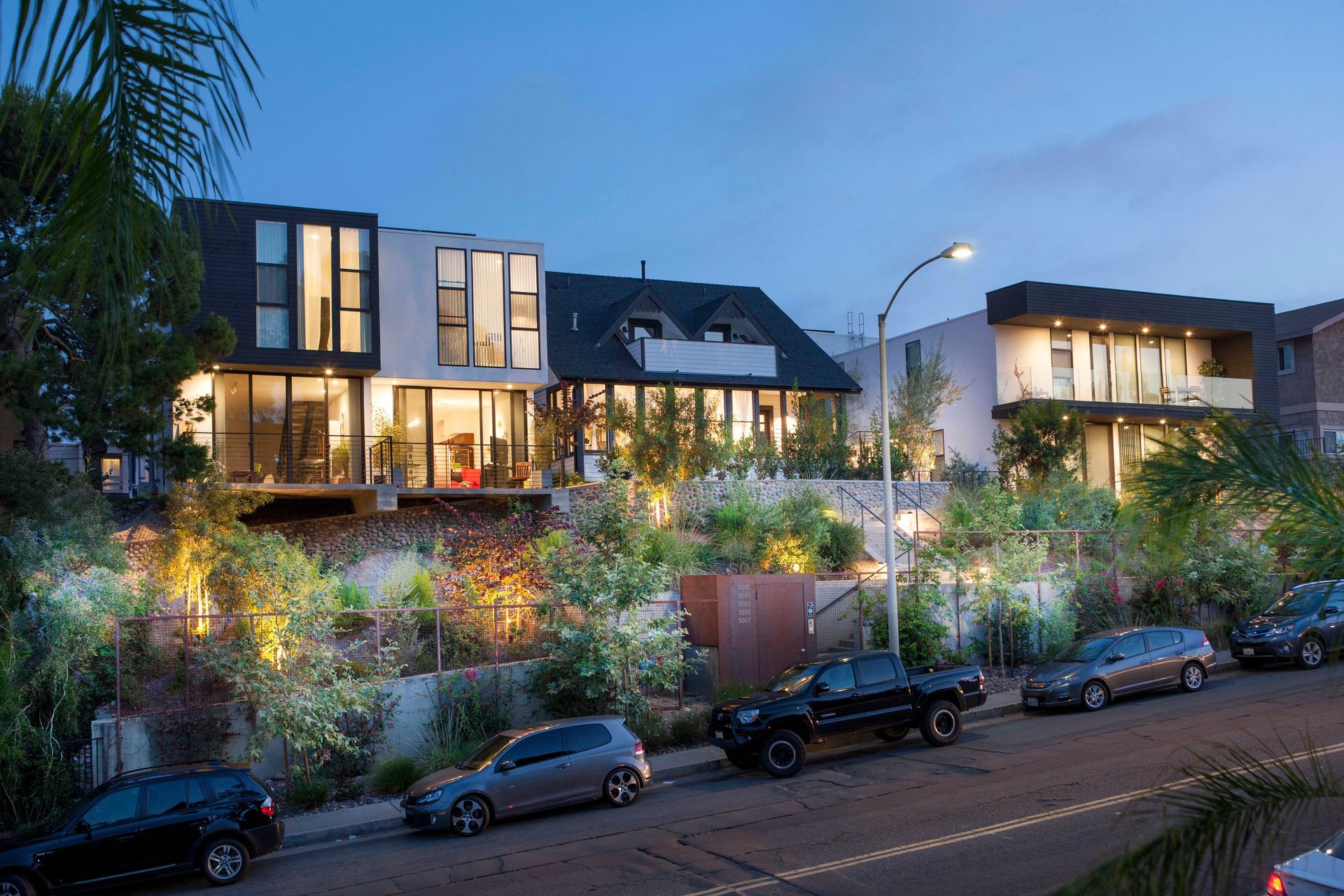 exterior shot night time