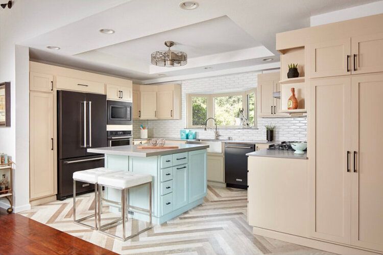 Kitchen Interior | Boulder Creek, CA | California Custom Painting and Design