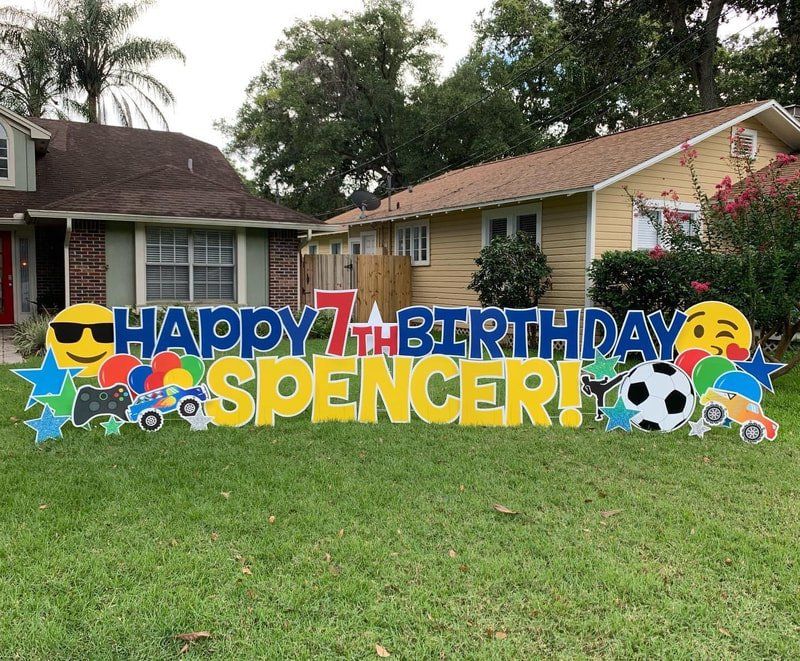 birthday sign rentals near me West Palm