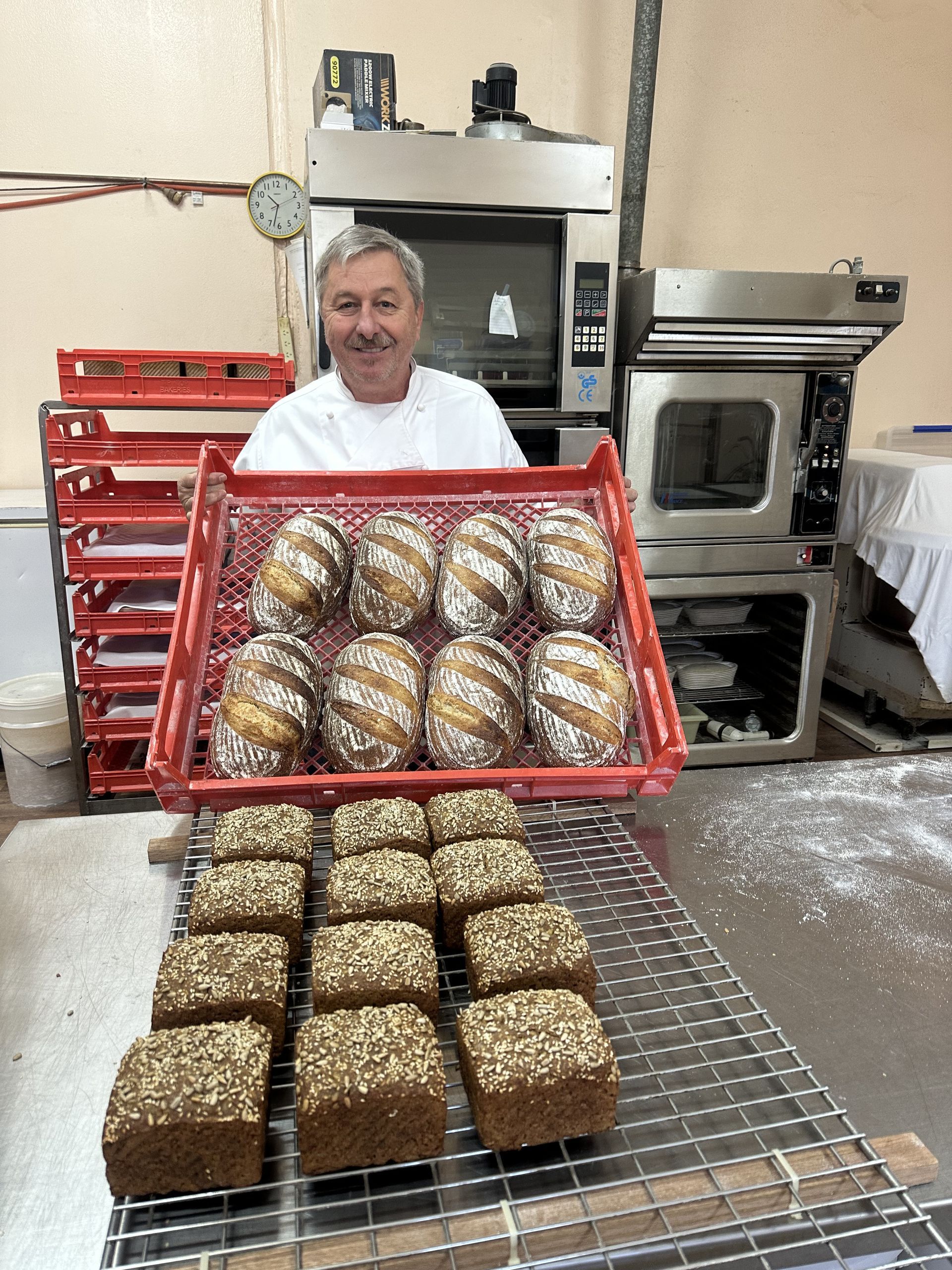 There Are Many Different Types of Bread and Pastries on The Table — Mentges Master Meats Traditional Continental Smallgoods In Taree, NSW