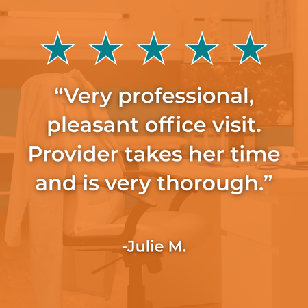 patient testimonial
