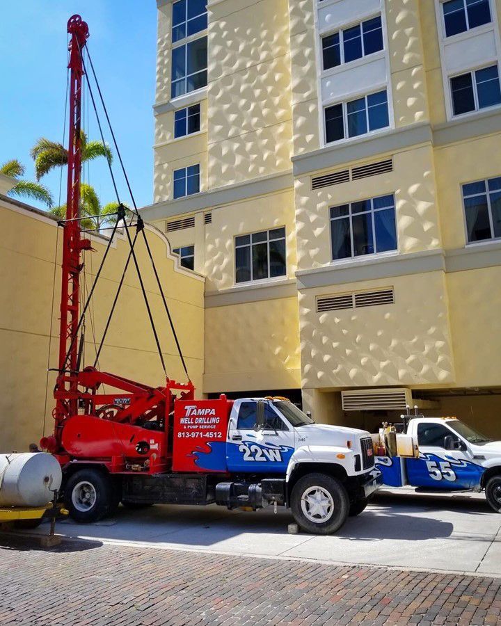 Well Drilling Truck — Tampa, FL — Tampa Well Drilling