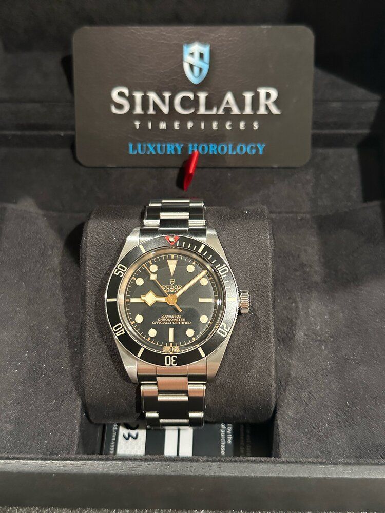 A sinclair timepieces luxury horology watch in a box