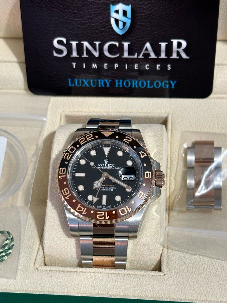 A sinclair timepieces luxury horology watch in a box