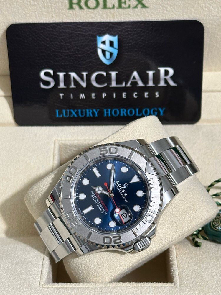 A sinclair timepieces luxury horology watch in a box