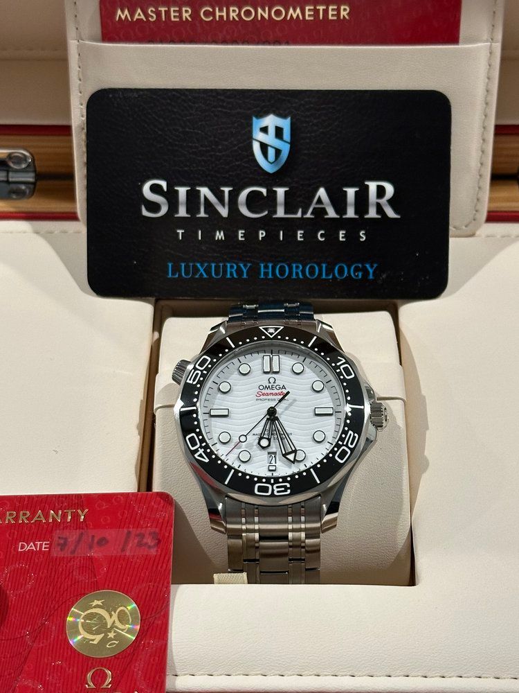 A sinclair timepieces luxury horology watch in a box