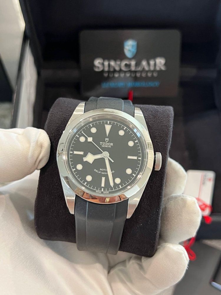 A sinclair timepieces luxury horology watch in a box
