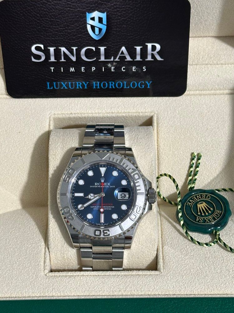 A sinclair timepieces luxury horology watch is in a box