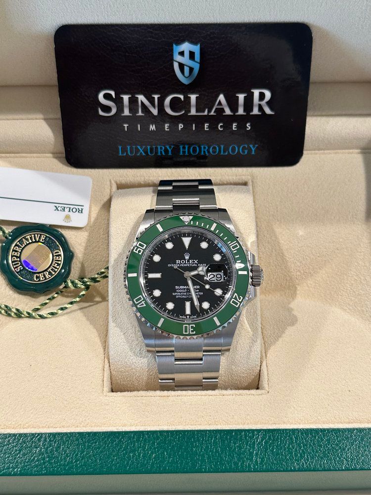 A sinclair timepieces luxury horology watch in a box