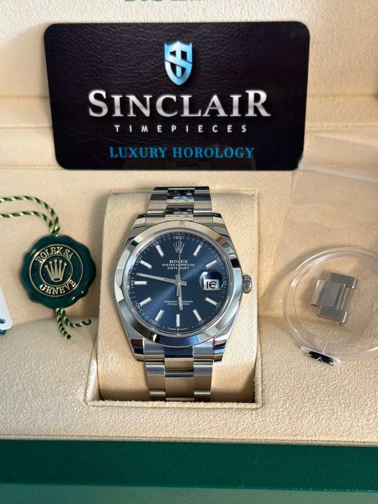 A sinclair timepieces luxury horology watch in a box