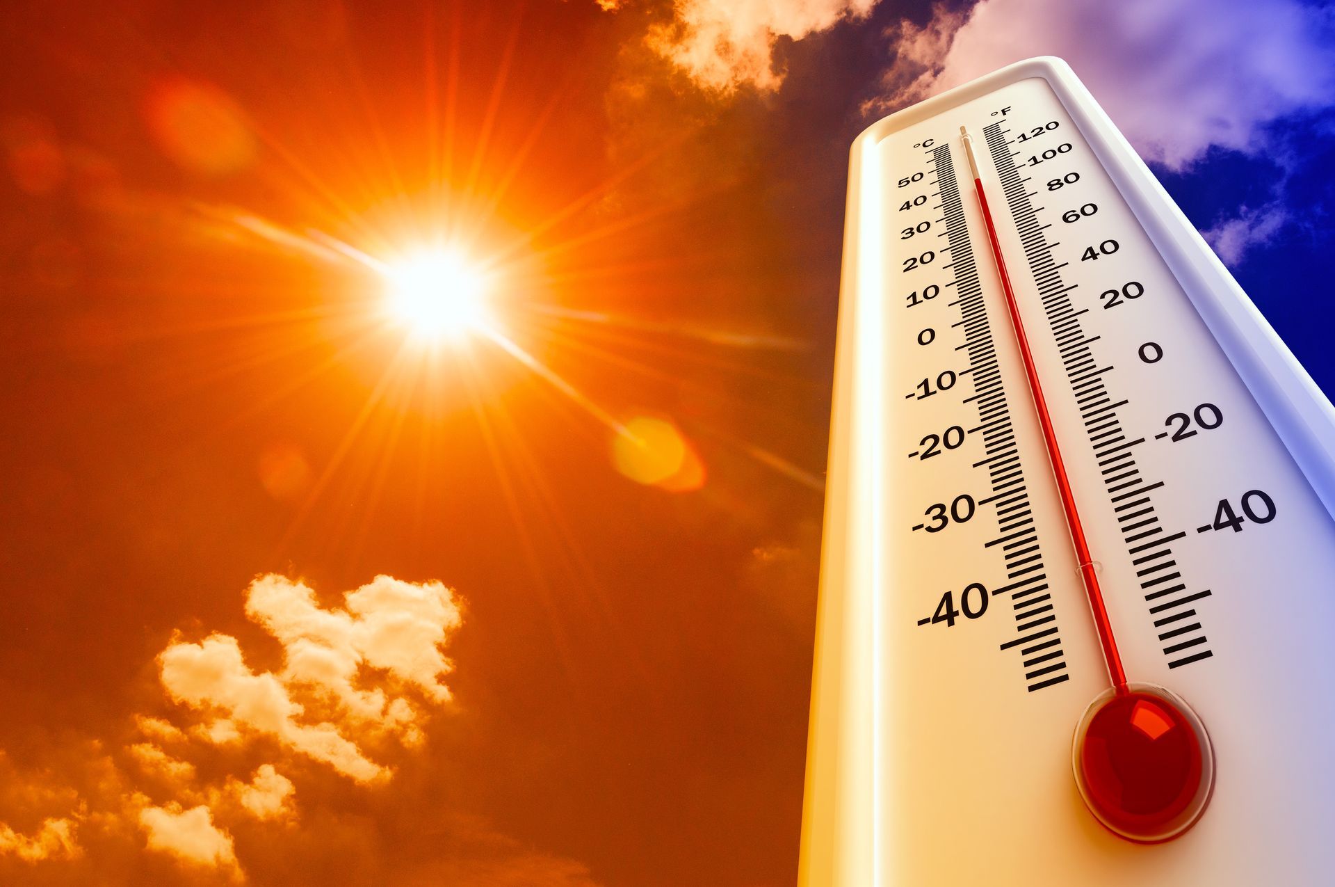 Heat Stress, Outdoor, Sun, Hot Day