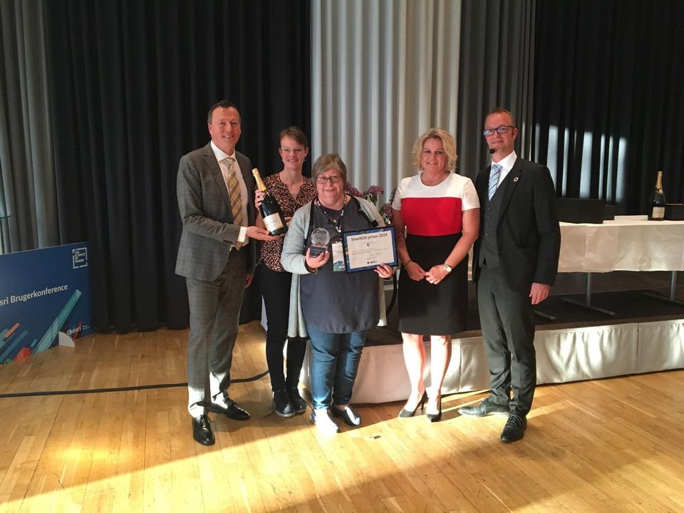 Vordingborg Kommune vinder SmartGIS-prisen med projektet ‘Blå eventyr’.