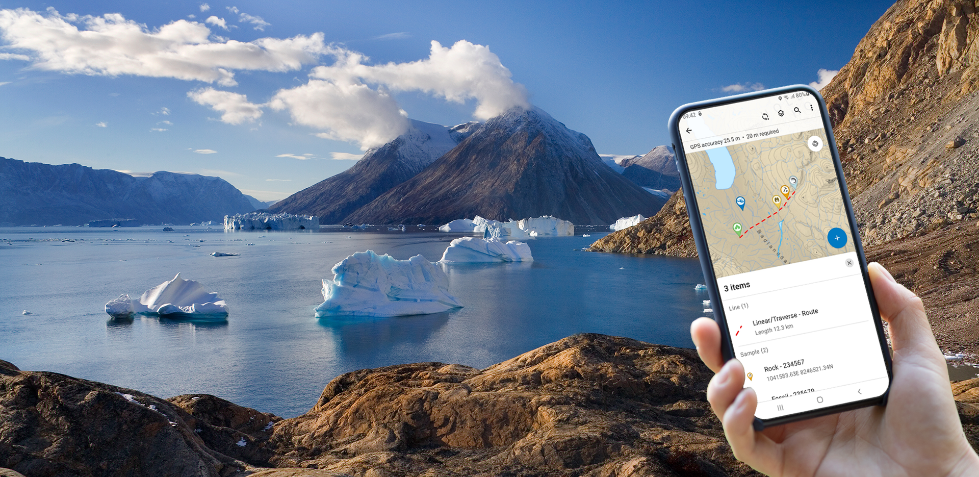 Feltapp til dataindsamling i Grønland med ArcGIS