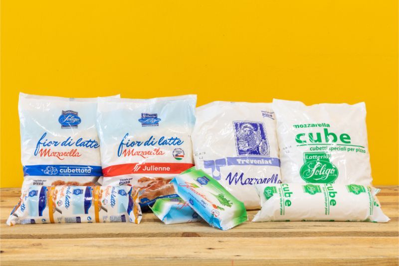 Mozzarella per pizzeria - La Riminese Alimentari