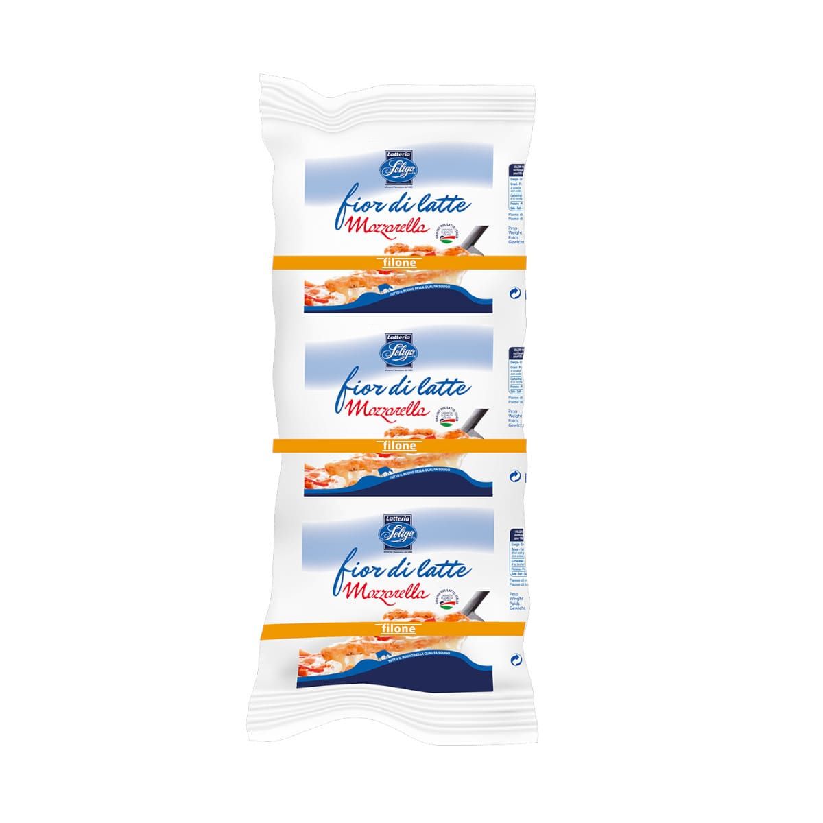 Soligo mozzarella fior di latte filone  - La Riminese Alimentari