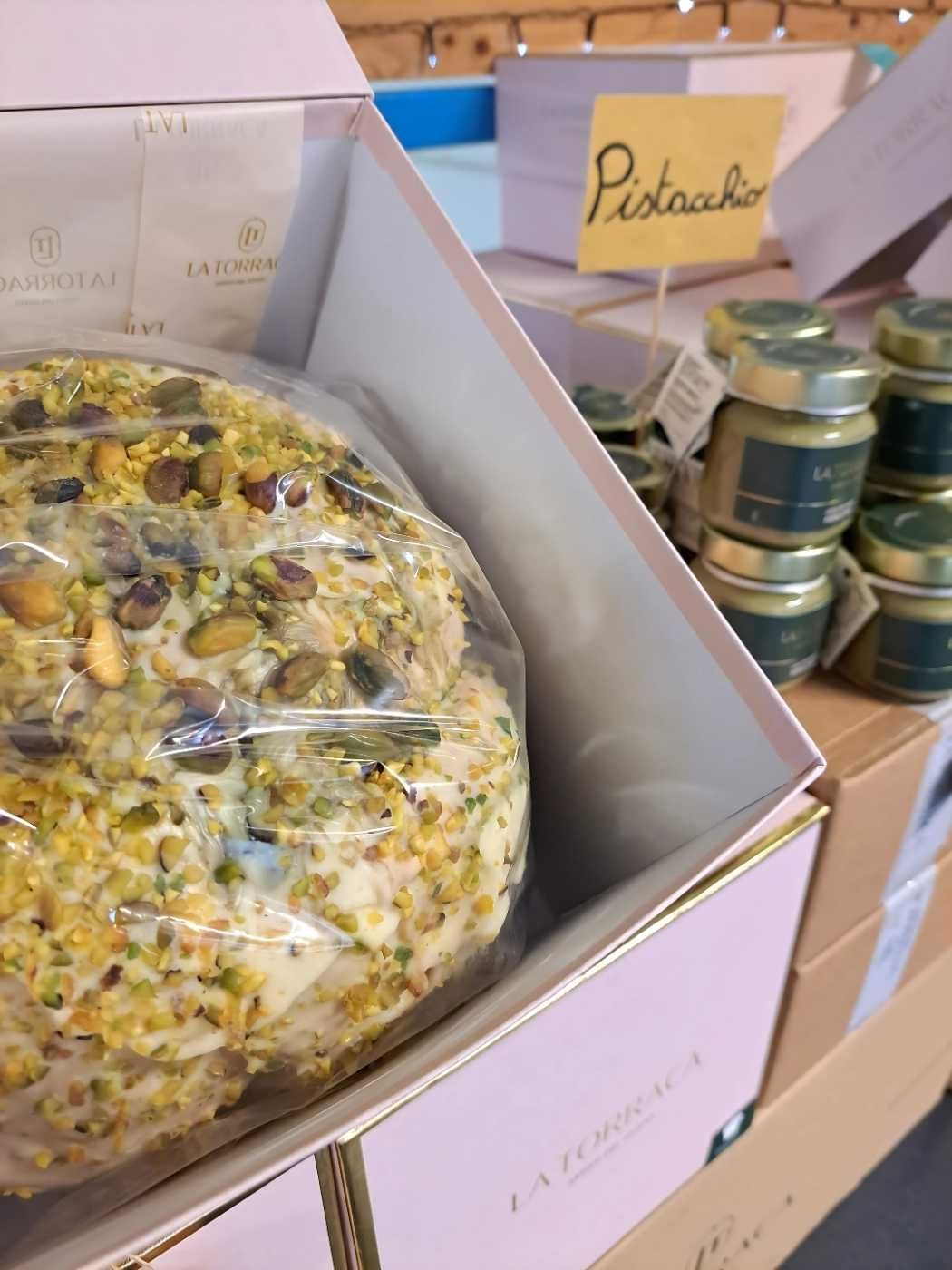 Panettone artigianale al pistacchio - La Riminese Alimentari