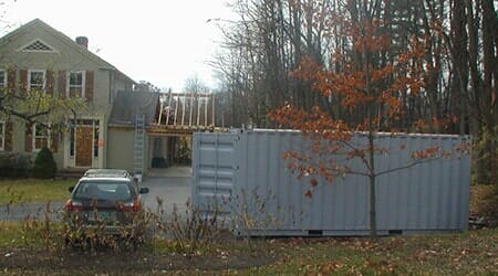 Container Driveway — Storage Containers in East Middlebury,VT