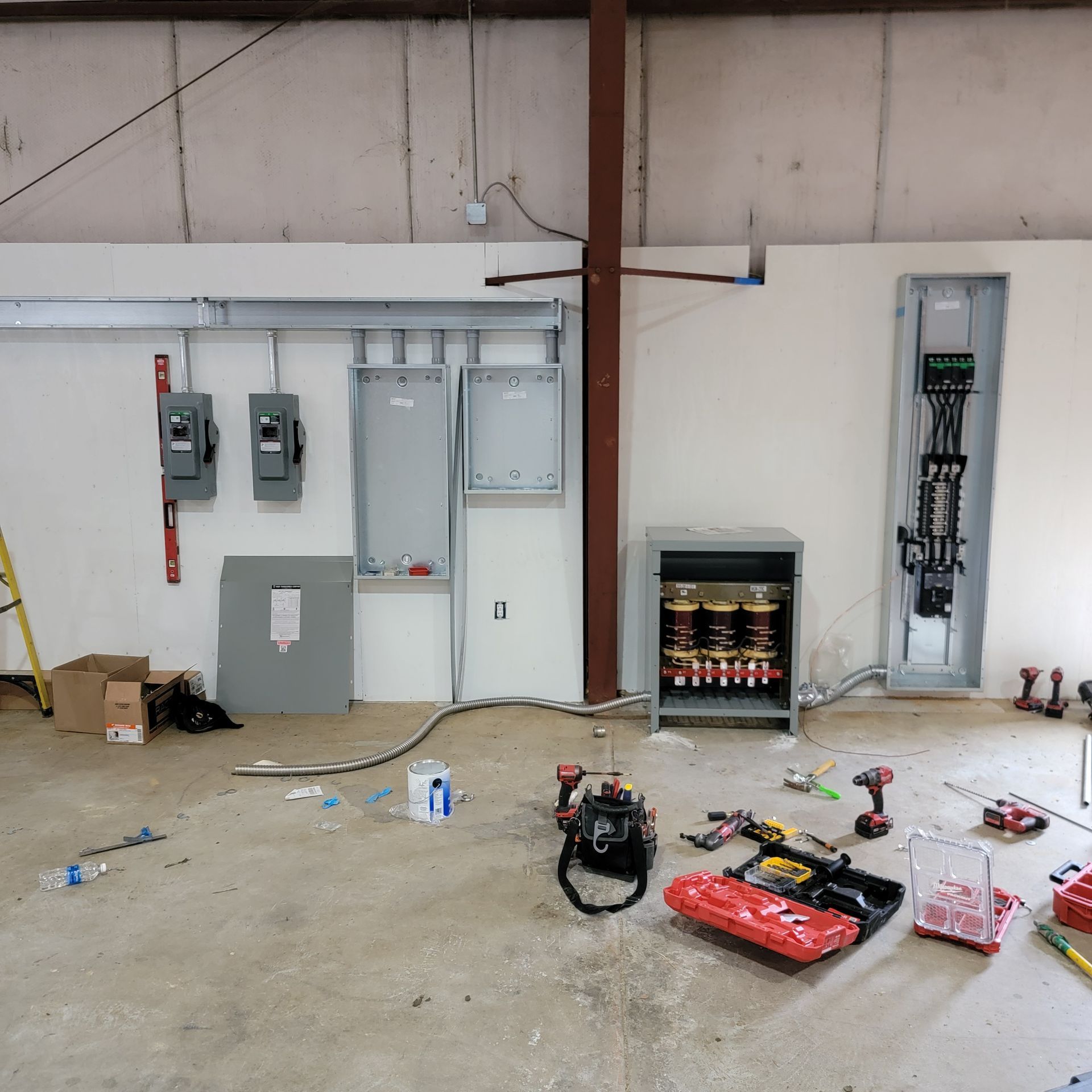 Testing a circuit breaker — Harrington, DE — Tudor Electrical Services