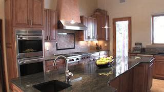 Santa Fe inspired kitchen