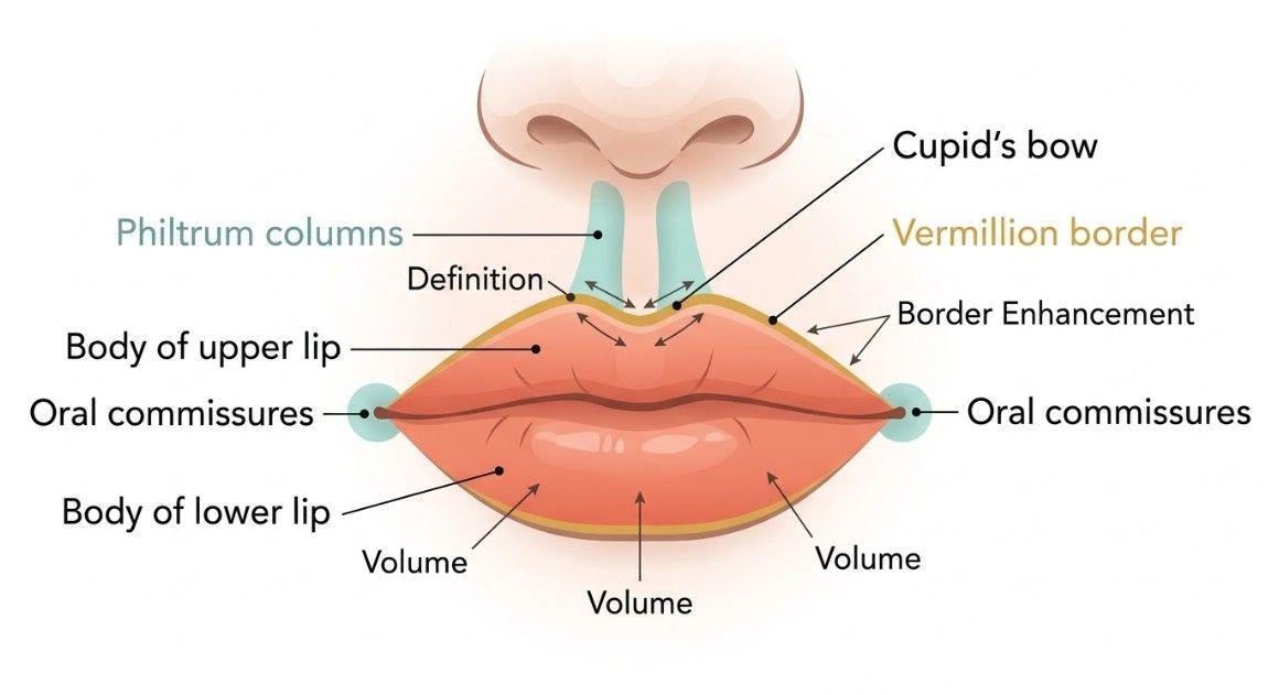infographic explaining how anti-wrinkle botox injections work