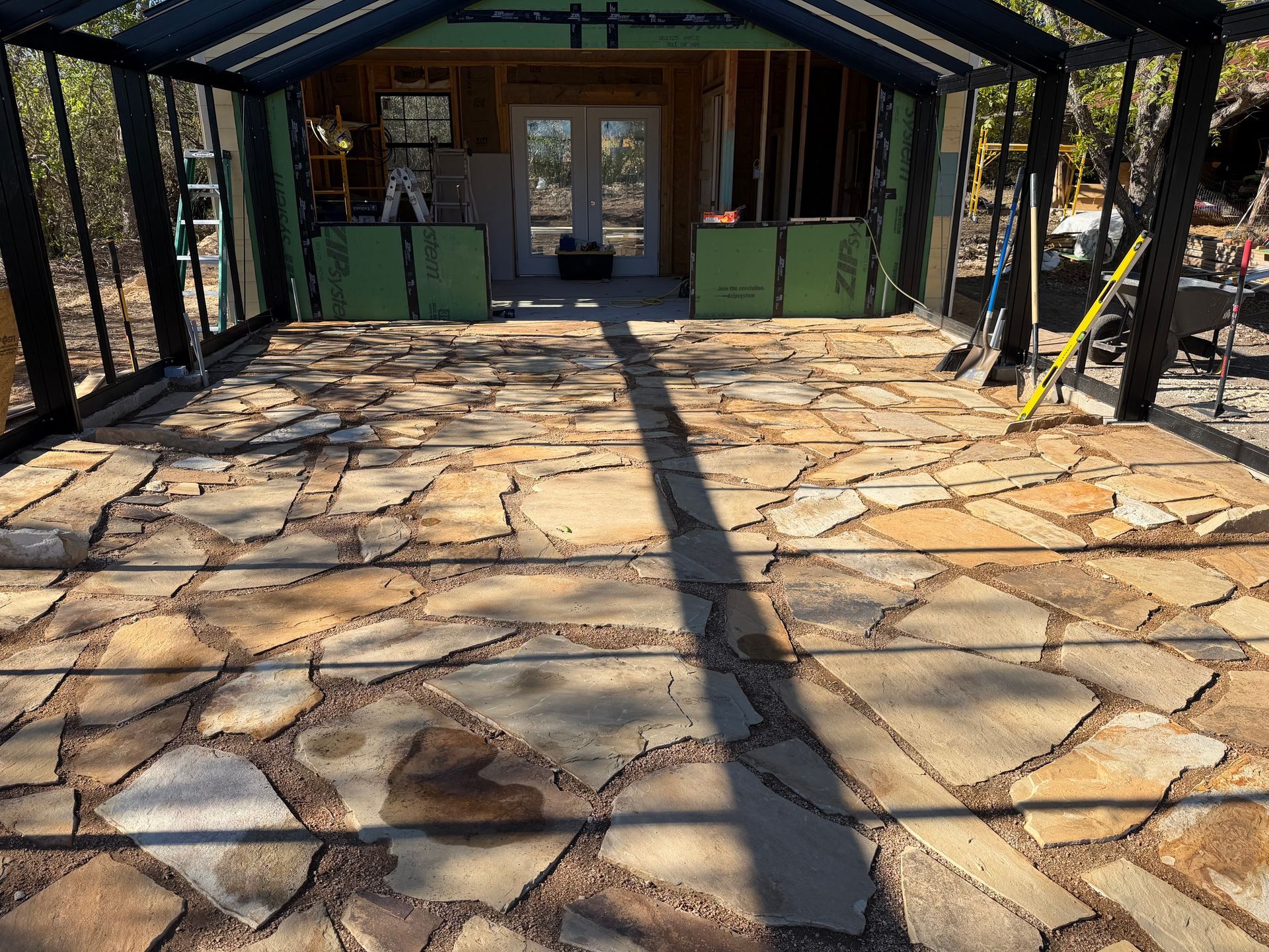 Junk left by a Leander apartment tenant