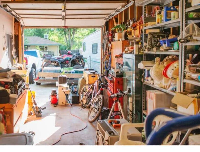 Ugly yard trash in an Austin area home. 
