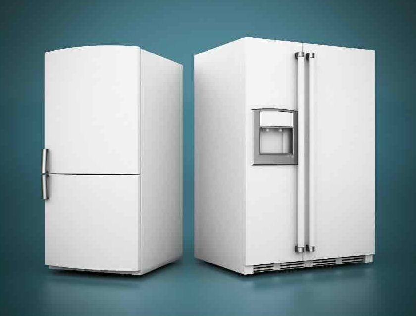 Leander refrigerator ready to be removed